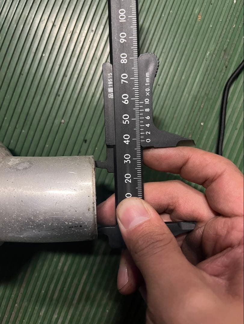 当時物　DAISHIN RACING アルミサイレンサー