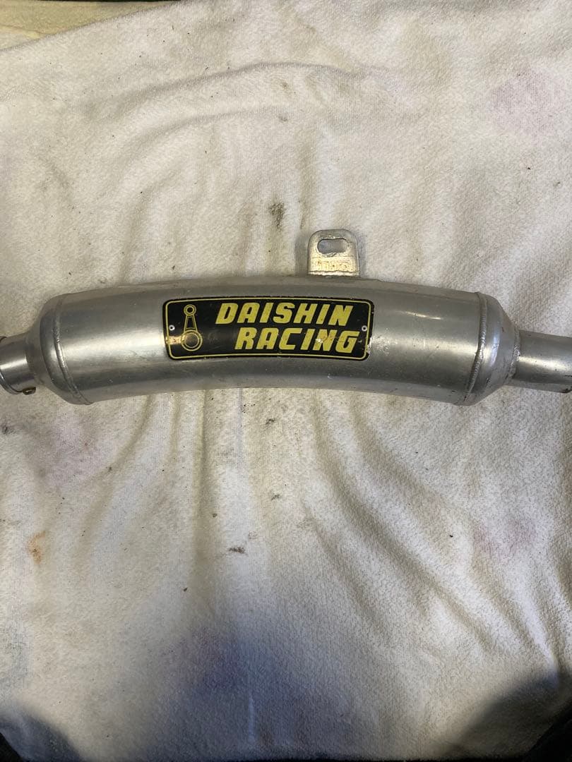 当時物　DAISHIN RACING アルミサイレンサー