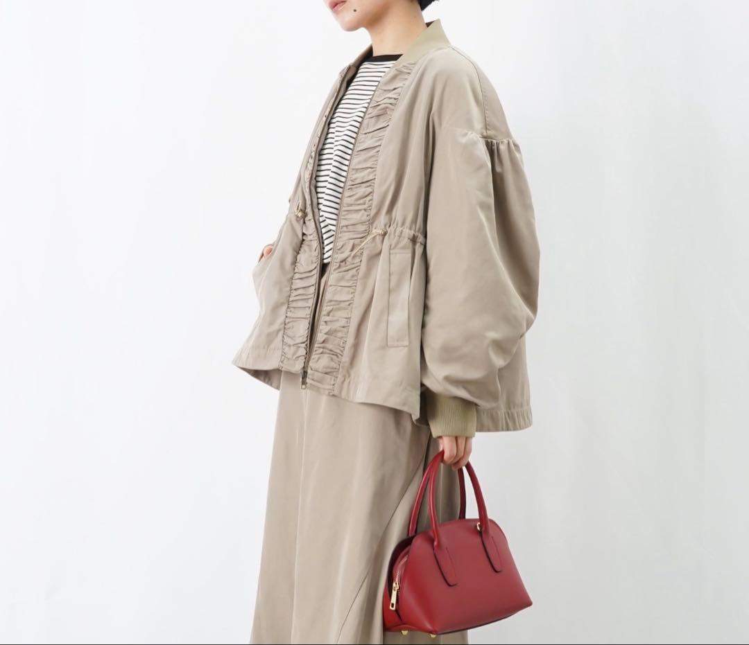 【新品未使用】LUCAギャザーブルゾン