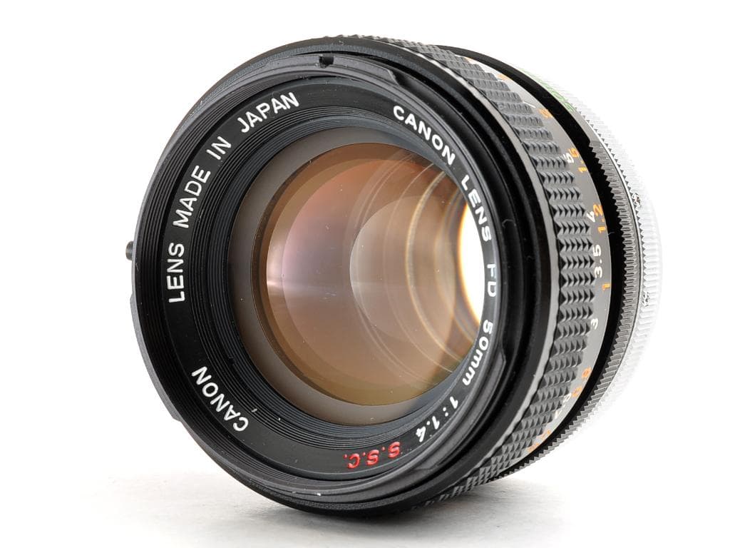 キヤノン AE-1 PROGRAM FD 50mm f1.4 SSC 動作確認済