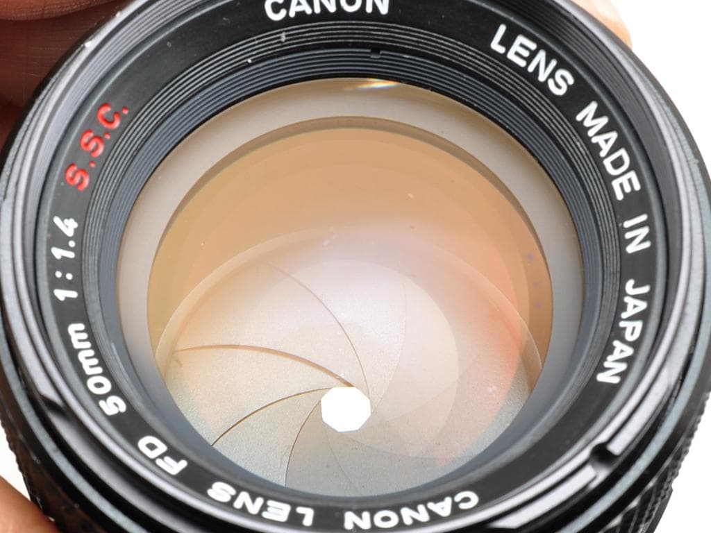 キヤノン AE-1 PROGRAM FD 50mm f1.4 SSC 動作確認済