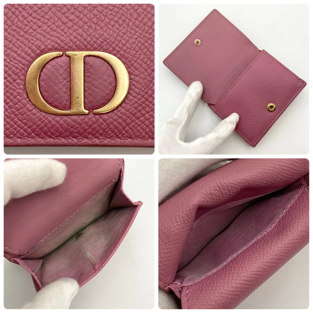 tamtam✨クリスチャンディオール モンテーニュ ロータス 三つ折り財布