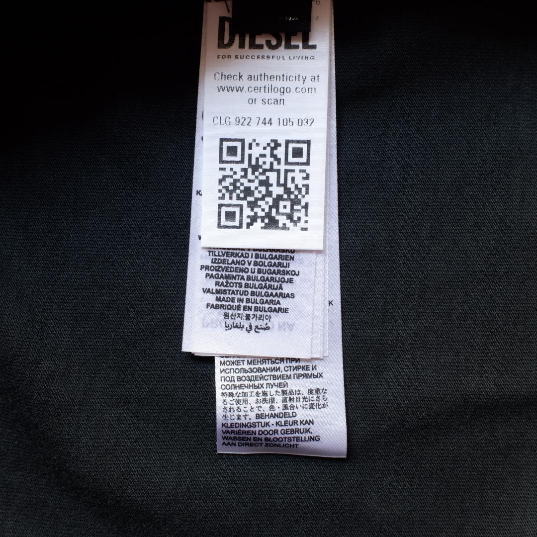 25aw DIESEL t-brico-new ガーメントダイ タンクトップ