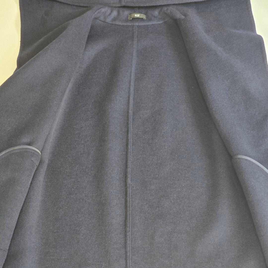 未使用　PLST　プラステウールブレンドリバーフーディーコート定価23.000円