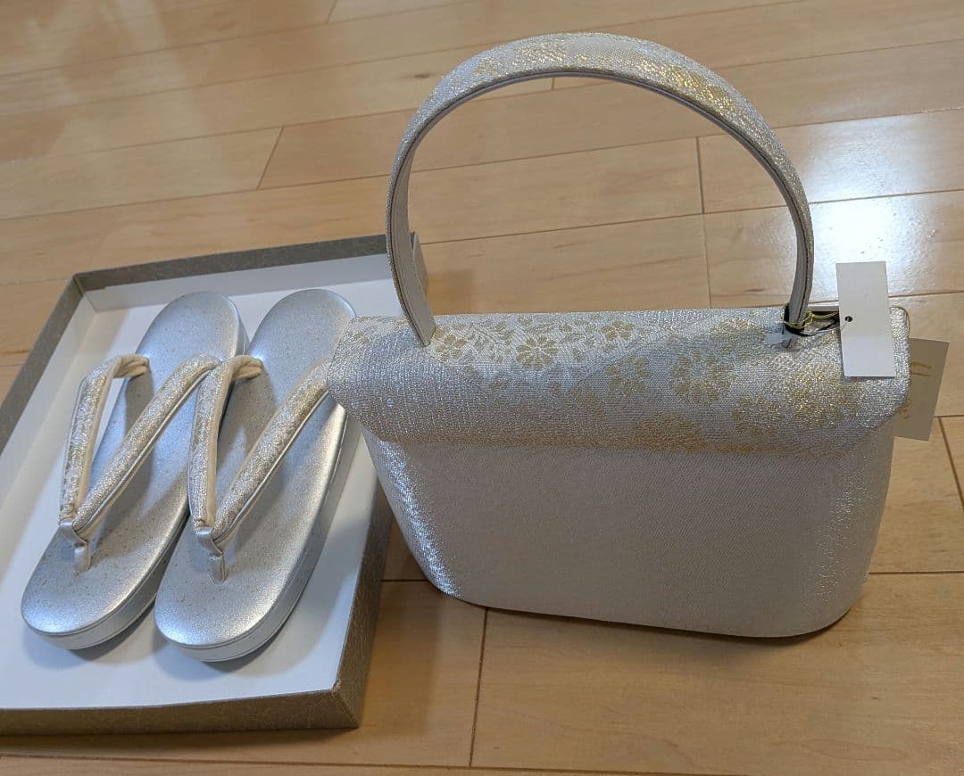 礼装　和装用バッグ草履セット　紗織ブランド　結婚式　入学式　卒業式