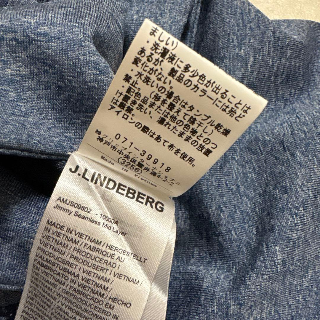 J.リンドバーグ★吸水★速乾★ストレッチ★ハーフジップシャツ【メンズ サイズL】
