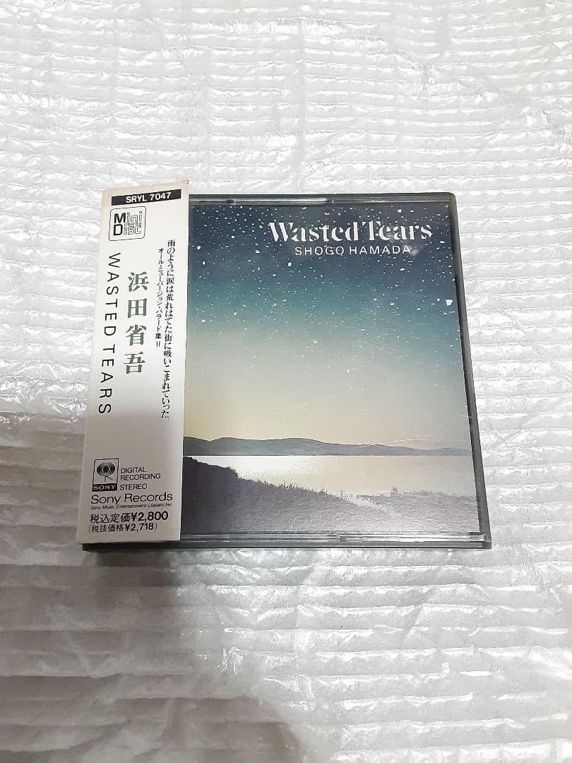 帯付き MD 浜田省吾 WASTED TEARS SRYL7047