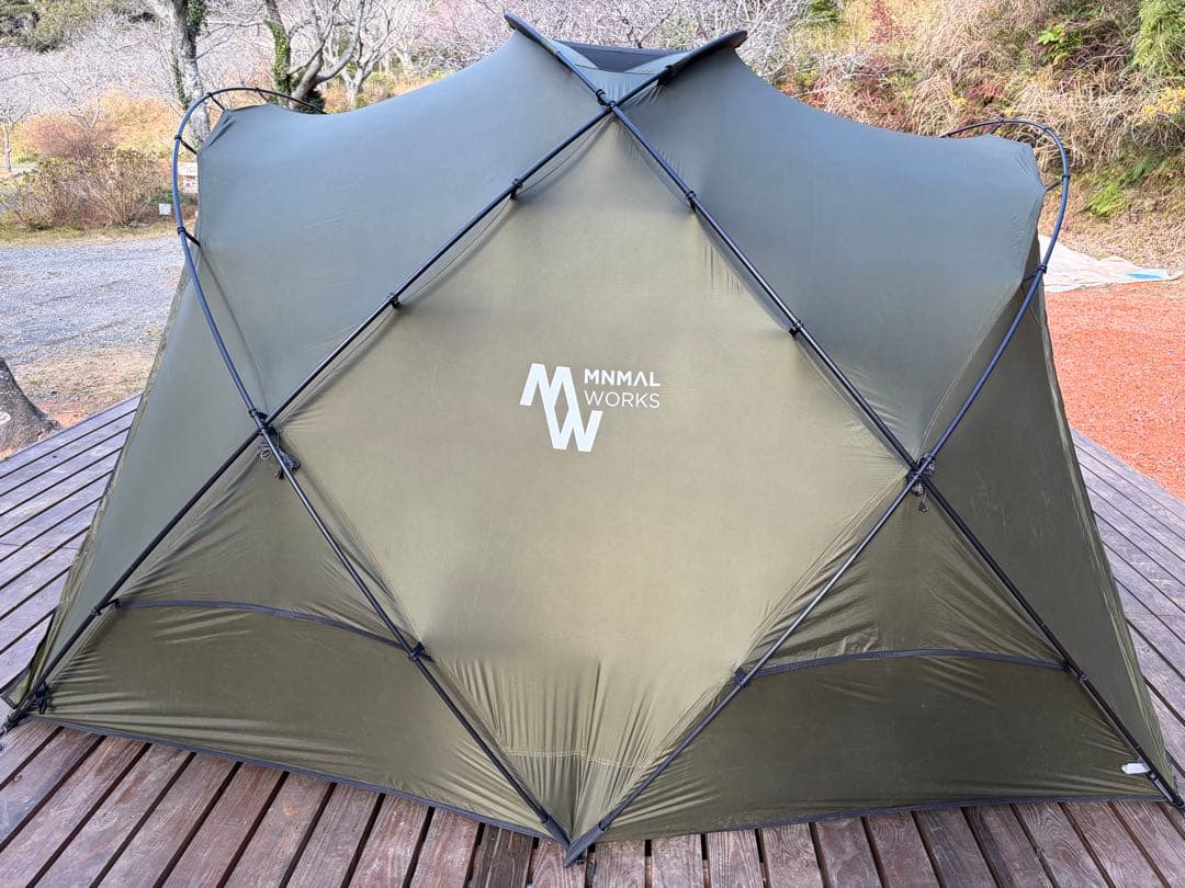 ミニマルワークス シェルターG メッシュドア2/TPUドア1/グランドシート付き