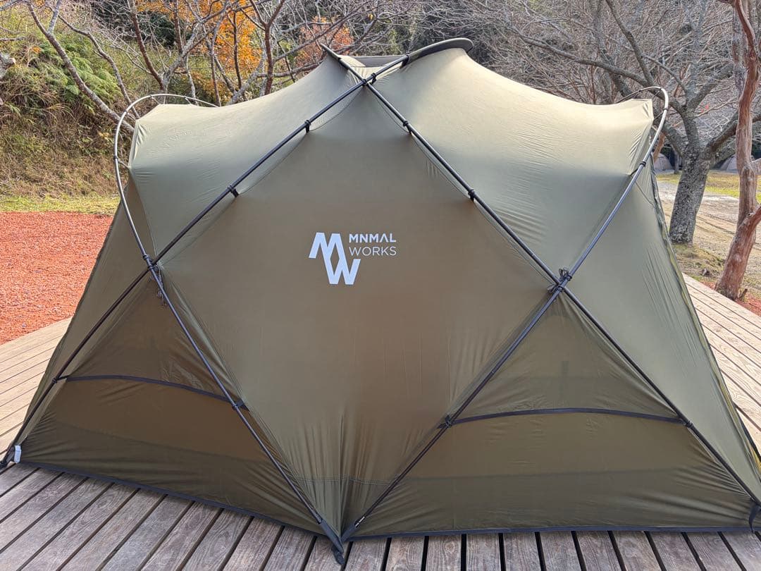 ミニマルワークス シェルターG メッシュドア2/TPUドア1/グランドシート付き