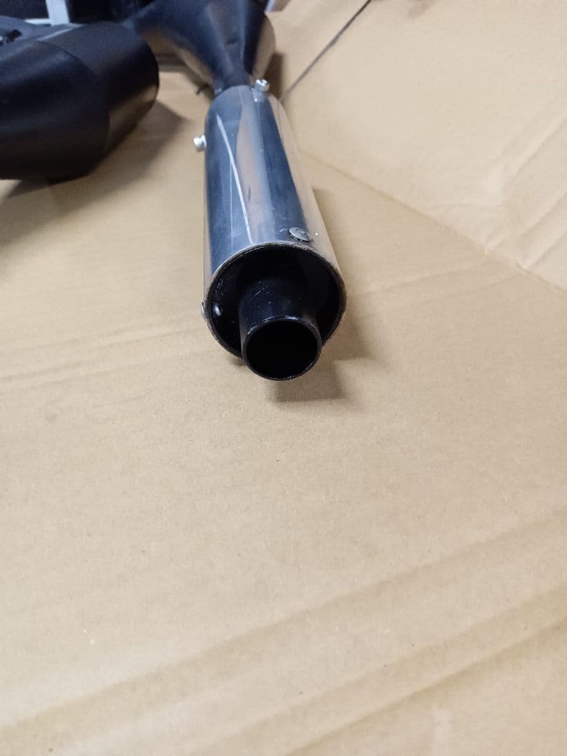 KH400　マッハ400SS 　フレンズ３本爆竹チャンバー（バラチャン）良品