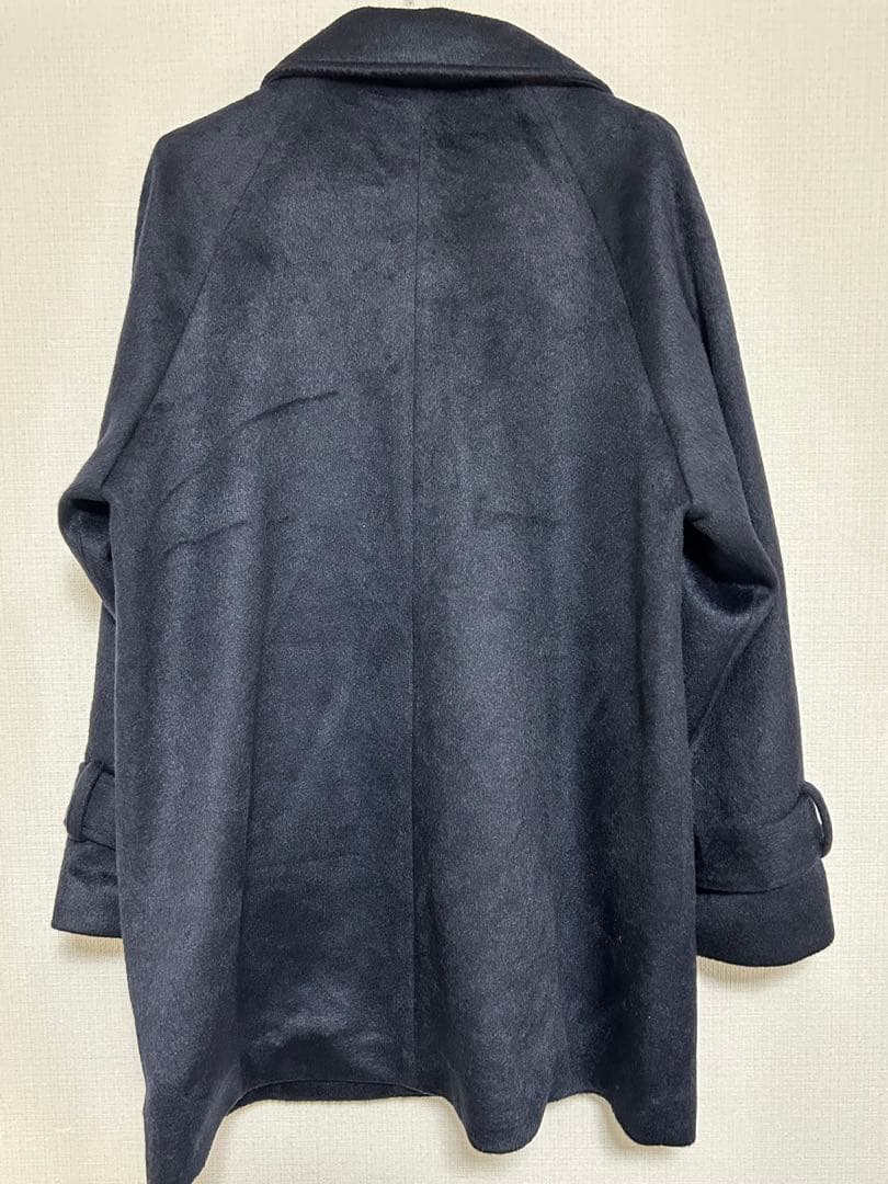 【新作】bokanii ステンカラーコート ネイビー 新品未使用 かすちゃん