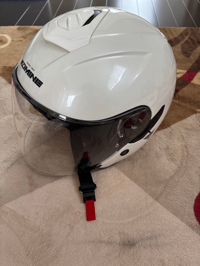 KOMINE ジェットヘルメット ホワイト　HK-172 XL