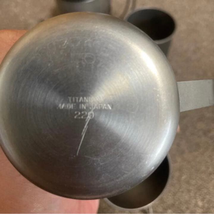 スノーピーク   チタンシングルマグ  チタンシングルマグ  セット