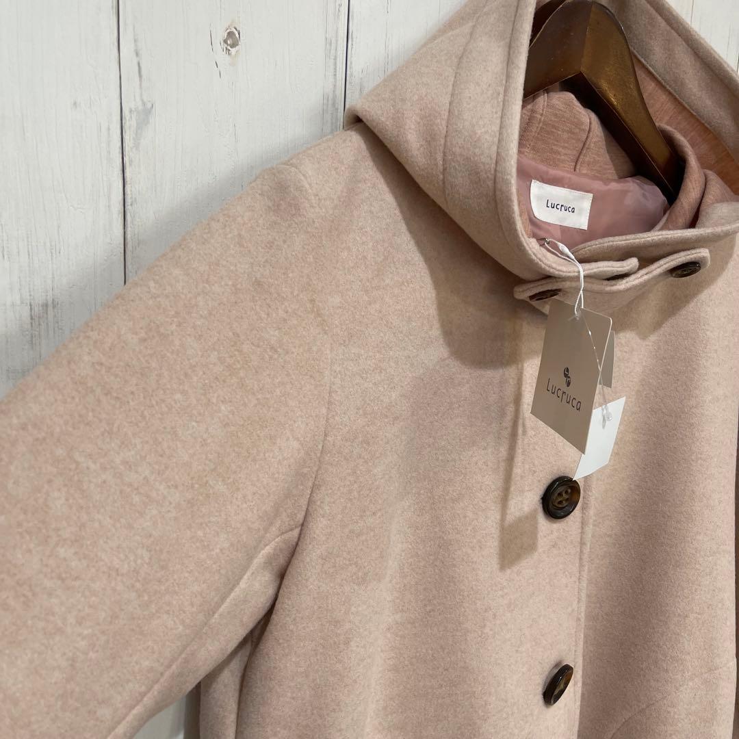 にゃりあな ですLucruca レディース　新品コート　軽め　38