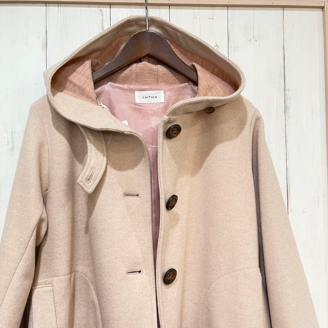 にゃりあな ですLucruca レディース　新品コート　軽め　38