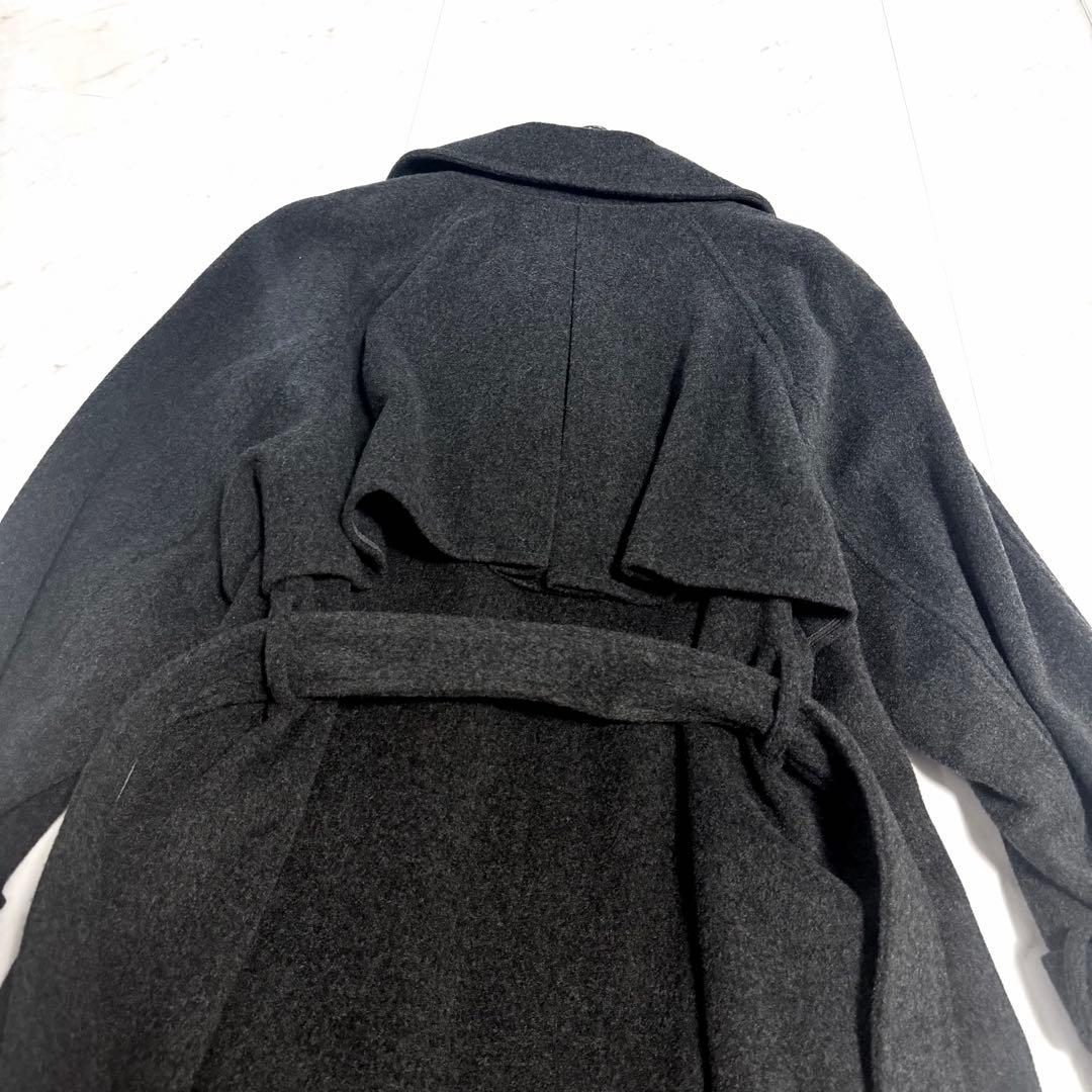 【新品タグ付き】2025✨️即完品 アニュアンス ウール トレンチ コート ロング