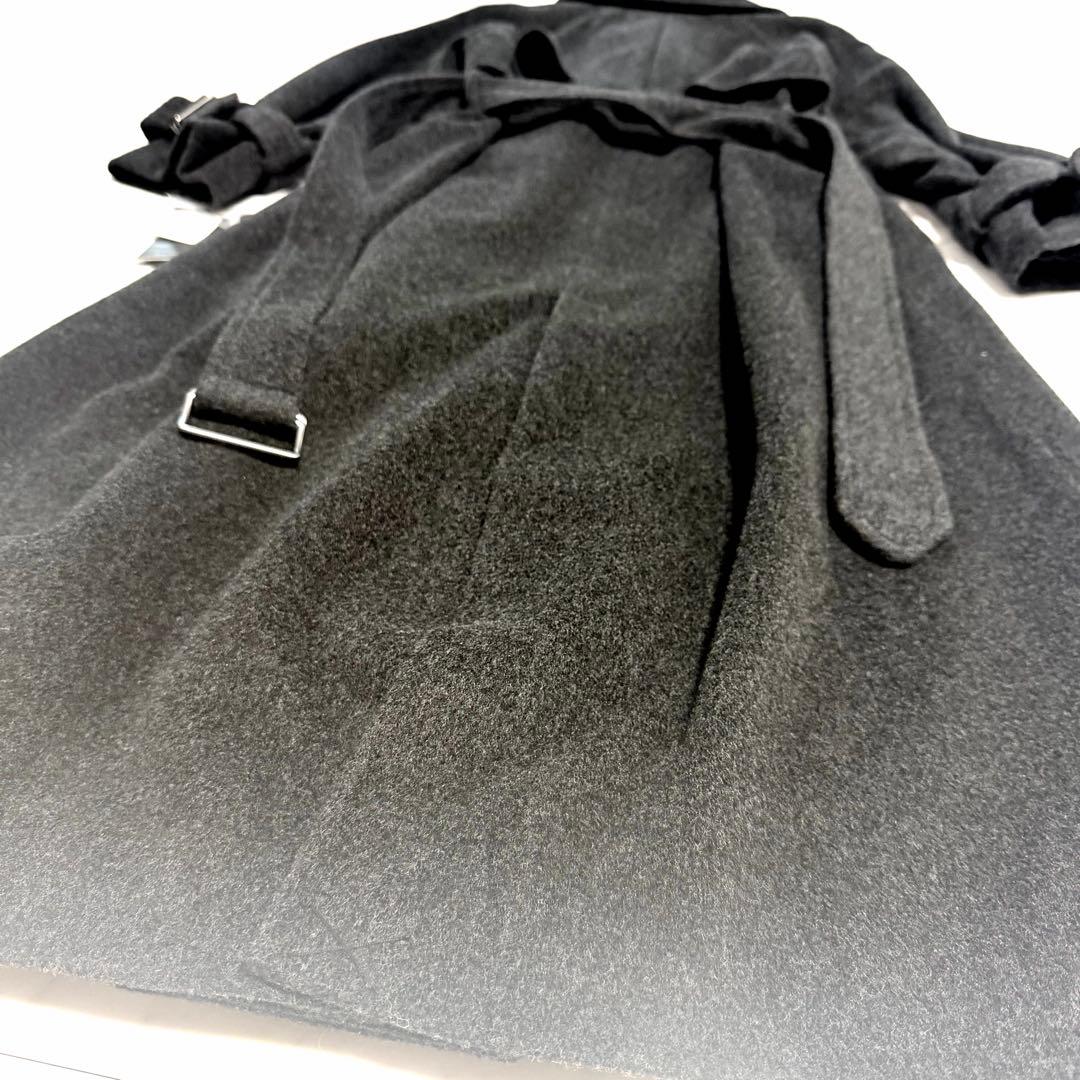 【新品タグ付き】2025✨️即完品 アニュアンス ウール トレンチ コート ロング