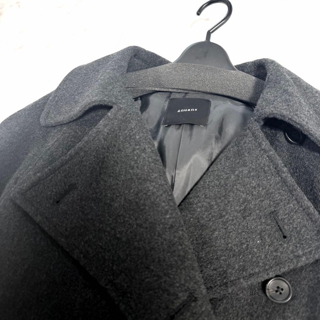 【新品タグ付き】2025✨️即完品 アニュアンス ウール トレンチ コート ロング
