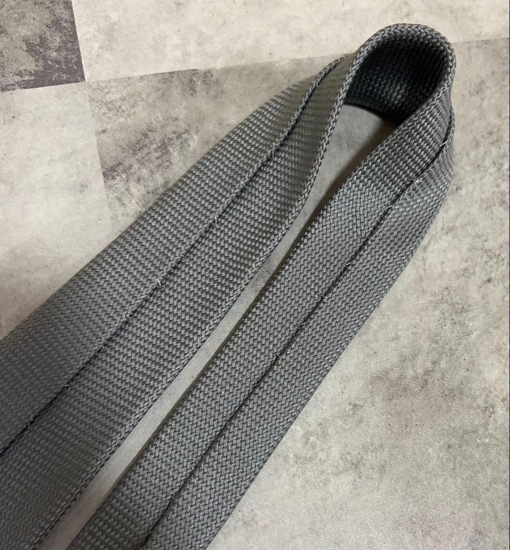 HERMES ネクタイ ハイブランド ソリッド グレー ジャガード 肉厚