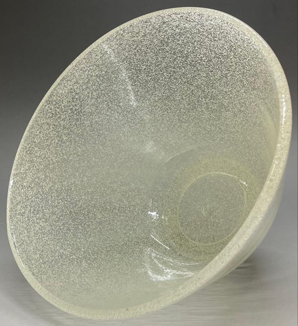 倉敷ガラス　小谷真三　吹きガラス　大鉢　サラダボウル　b9943