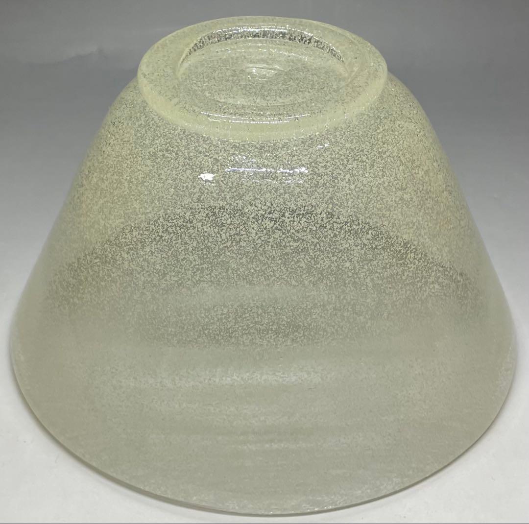 倉敷ガラス　小谷真三　吹きガラス　大鉢　サラダボウル　b9943