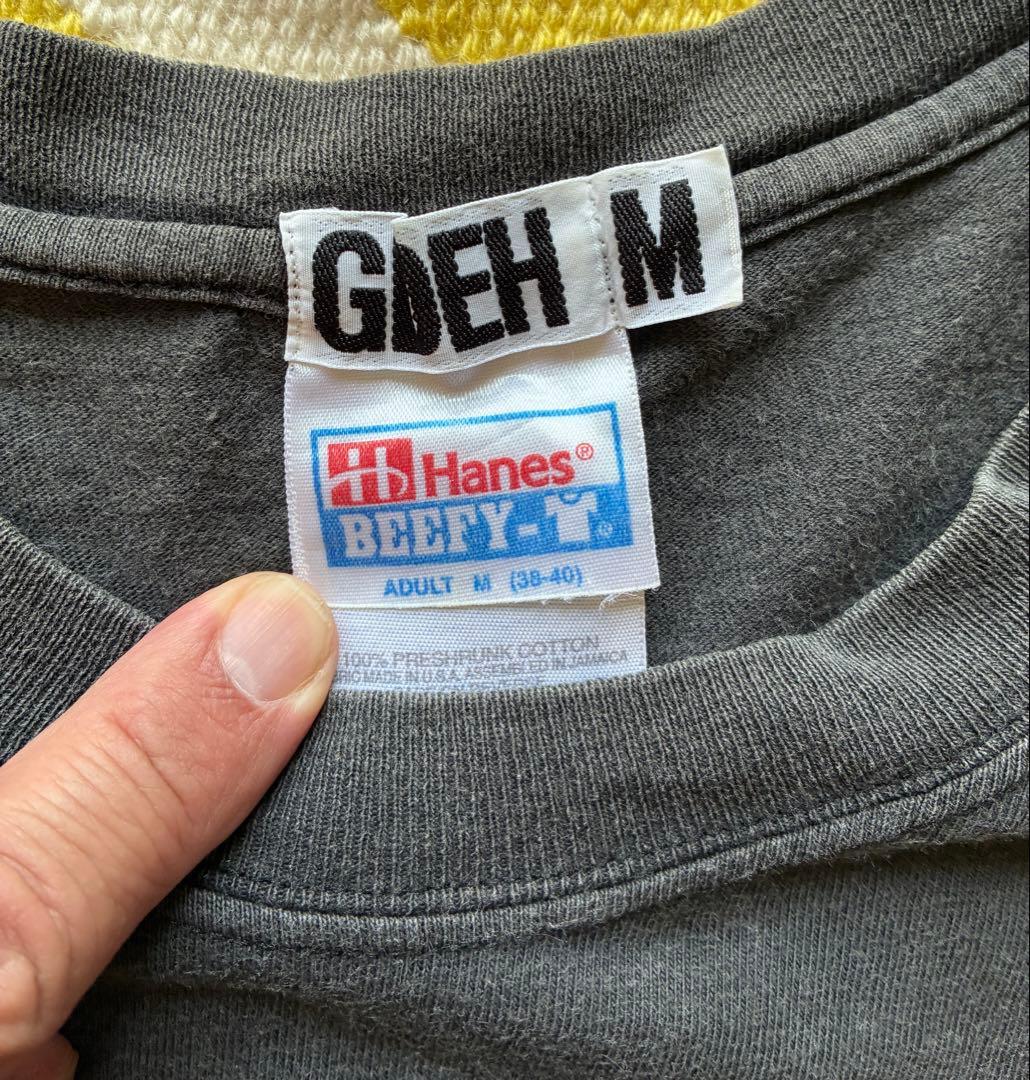 初期hanes タグ　グッドイナフ　ビンテージ Tシャツ GOODENOUGH