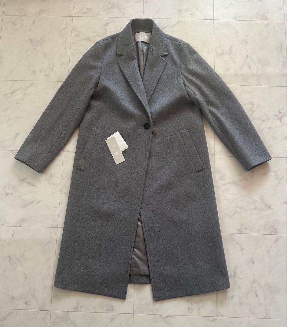 ICB 00号　軽い！ウールライトメルトン チェスターコート