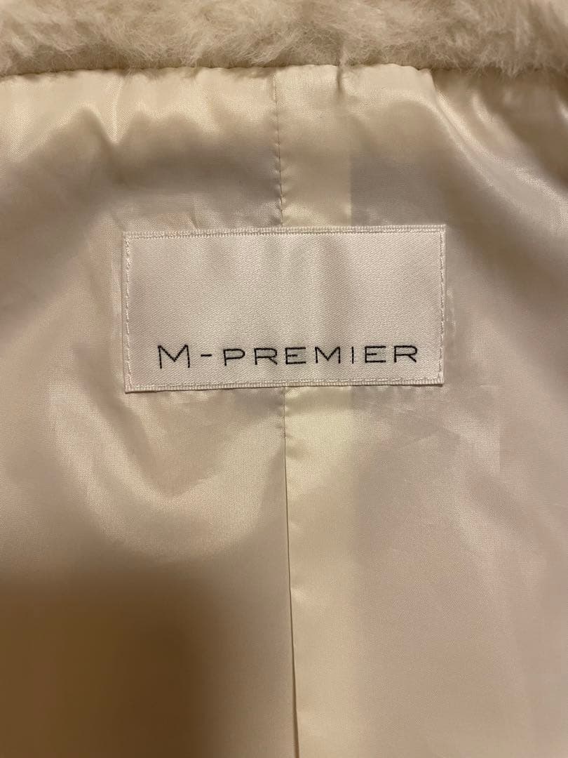 エムプルミエ M-Premier フェイクファーロングベスト