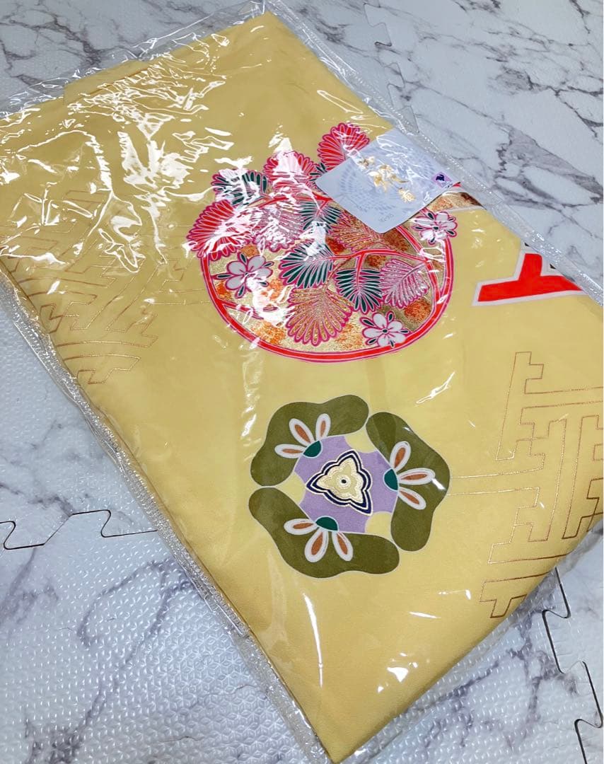 【新品未使用】お宮参り産着 祝い着 赤ちゃん女の子用　着物　襦袢