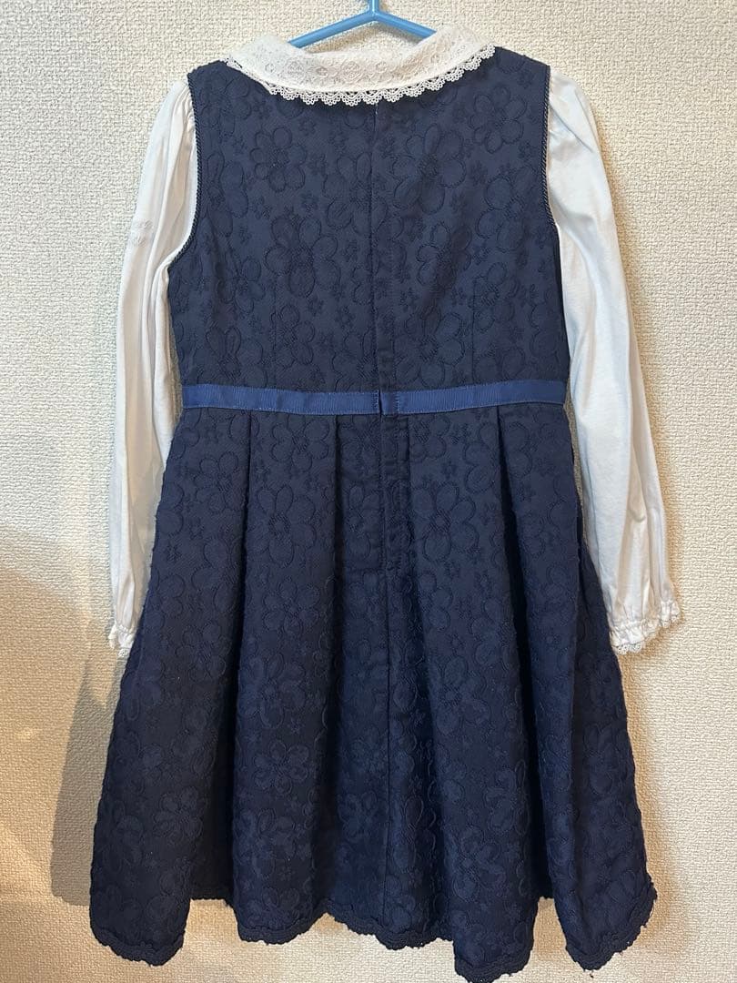 メゾピアノ　セレモニーワンピース3点セット　120cm