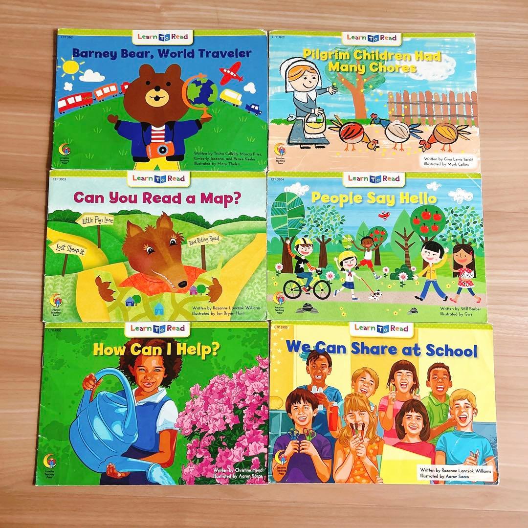 CTP絵本 Learn To Read レベル1-1 本18冊 CD2枚