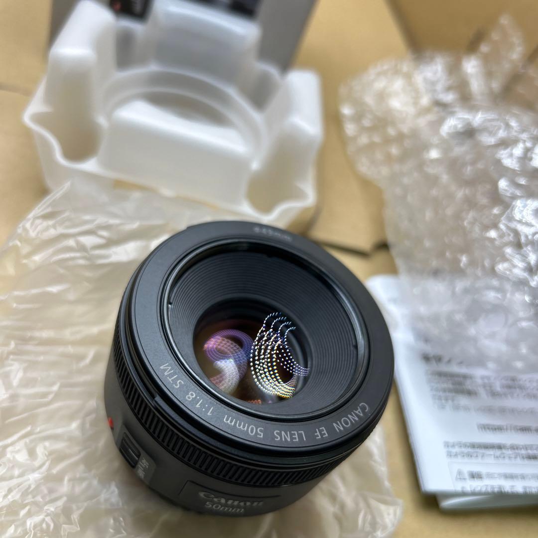 キヤノン　単焦点レンズ EF50mm F1.8 STM
