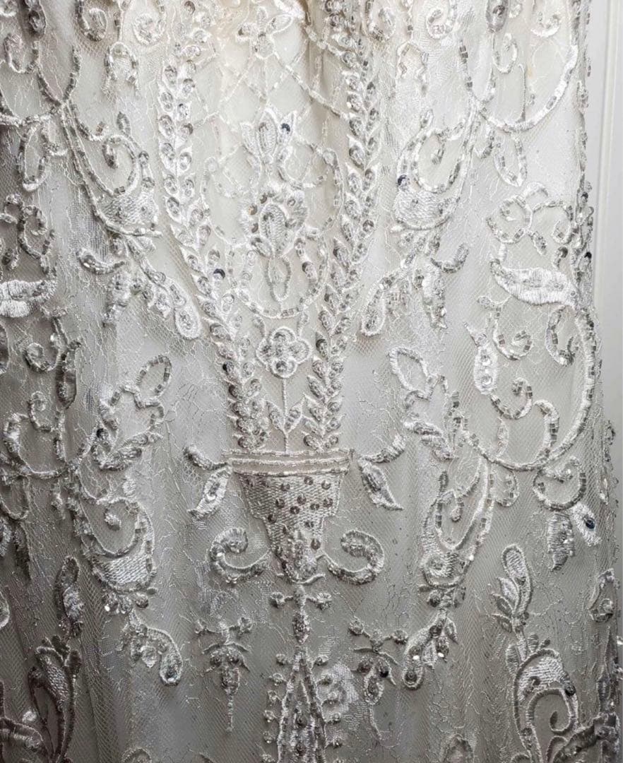 【再値下げ！！】インポート海外ウェディングドレス　size6