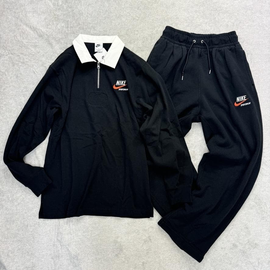 新品 NIKE S/Mサイズ セットアップ トレンド ロゴ