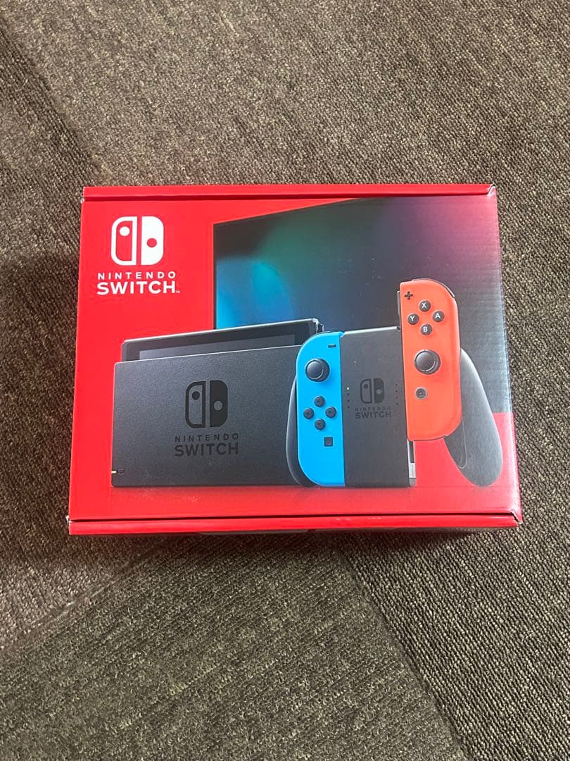 新品未使用‼️Nintendo Switch 本体 ネオンブルー・レッド