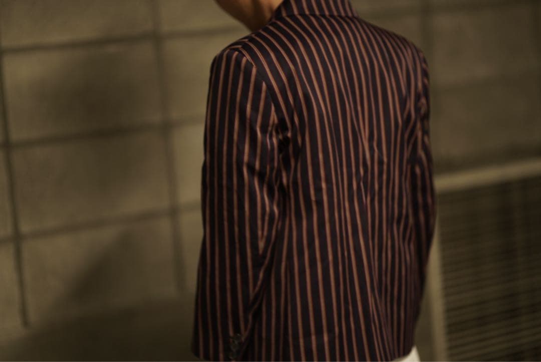 V*E様 美品 maison margiela ジャケットスリング ストライプ