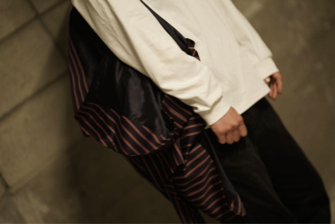 V*E様 美品 maison margiela ジャケットスリング ストライプ