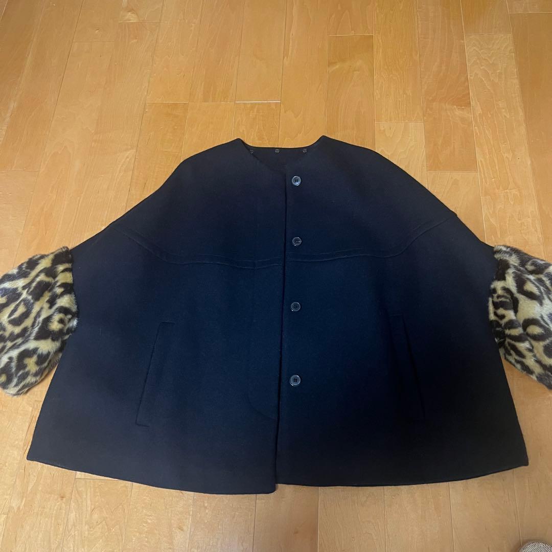 値下げ交渉可ドリスヴァンノッテン　DRIES VAN NOTENポンチョ風コート