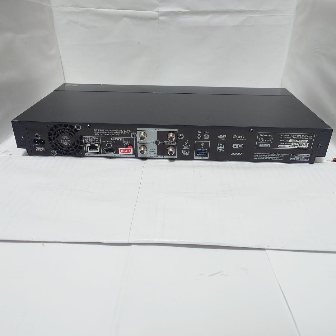 ✨️ほぼ未使用✨️ BDレコーダー 4Kチューナー搭載　BDZ-FBW1000