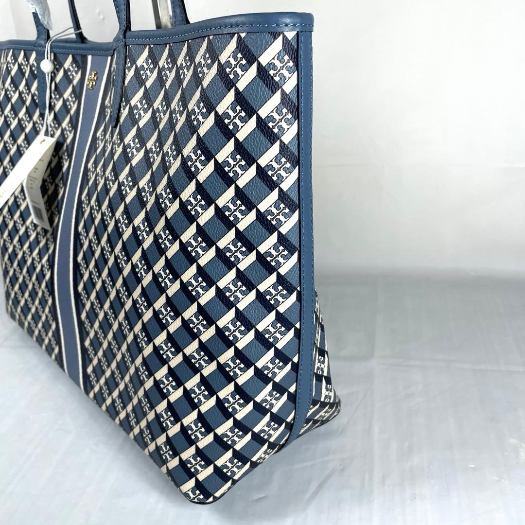 TORY BURCH ★ 未使用 タグ付 トートバッグ ジオロゴ A4 肩掛け