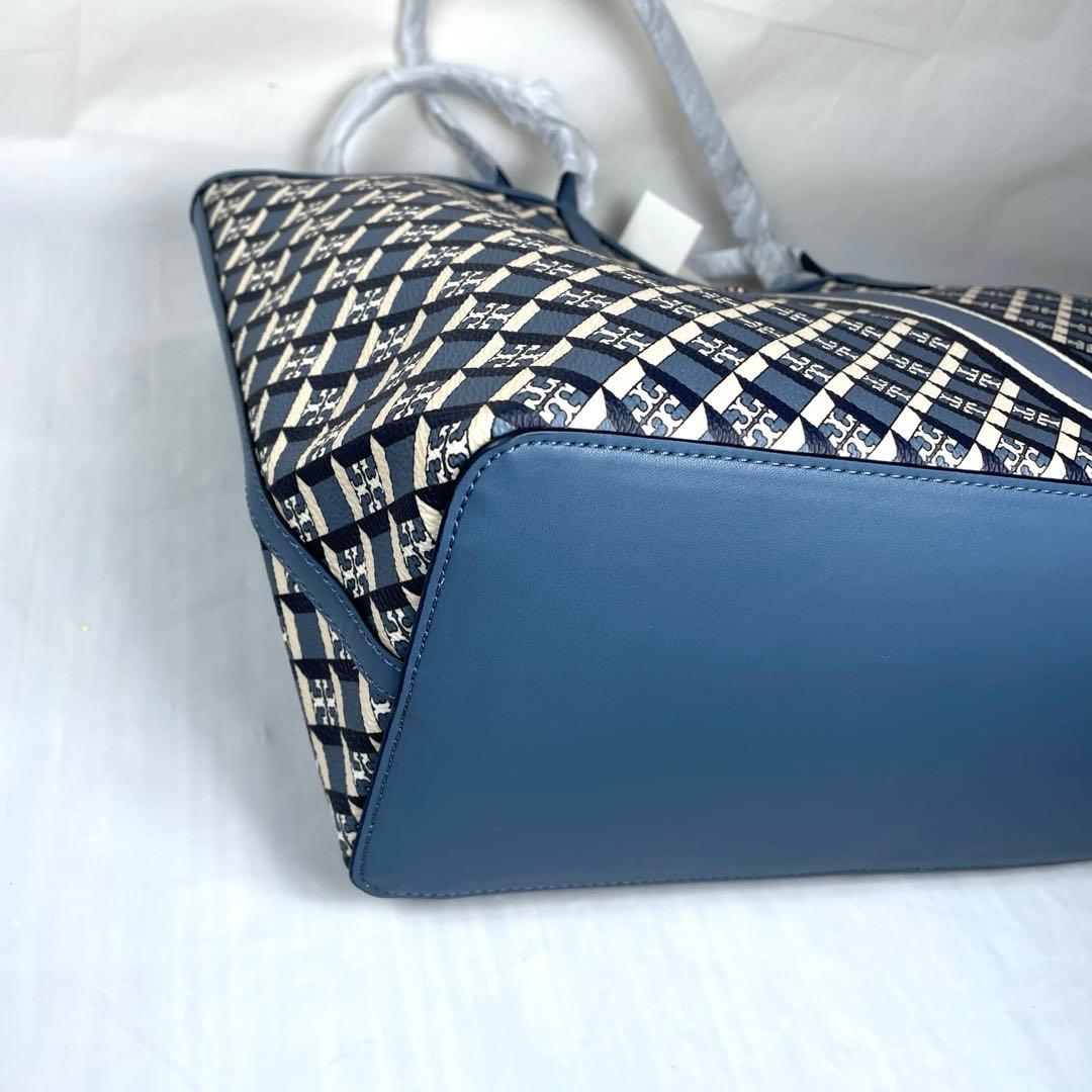 TORY BURCH ★ 未使用 タグ付 トートバッグ ジオロゴ A4 肩掛け