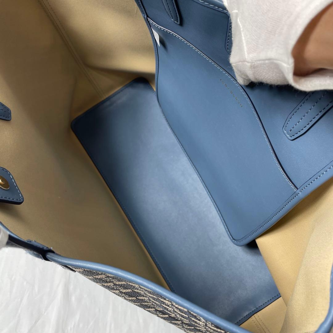 TORY BURCH ★ 未使用 タグ付 トートバッグ ジオロゴ A4 肩掛け