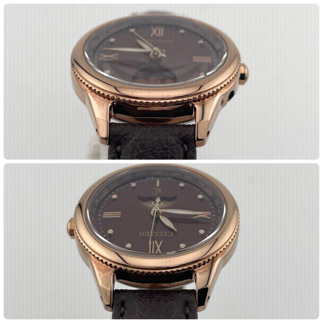 【稼働】シチズン　XC クロスシー　ムーンフェイズ　電波ソーラー　腕時計