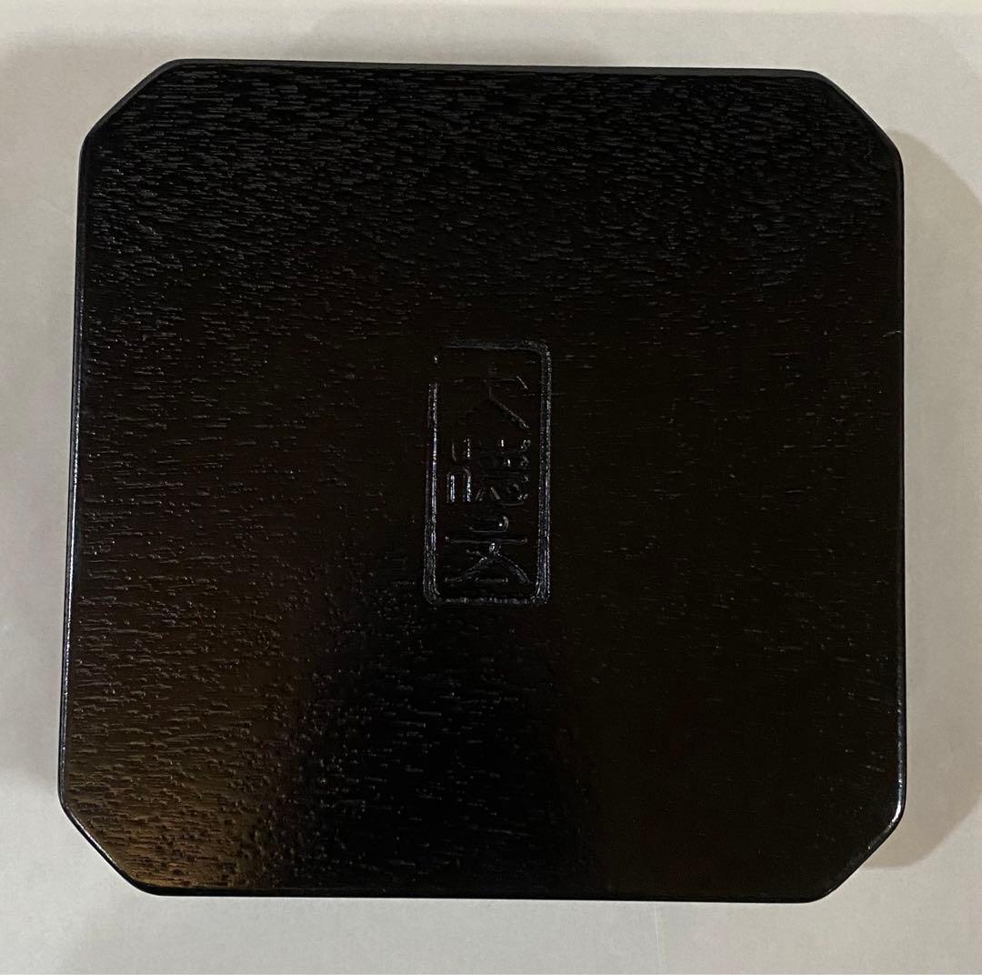 茶道具　大徳寺重　木製本漆　5個