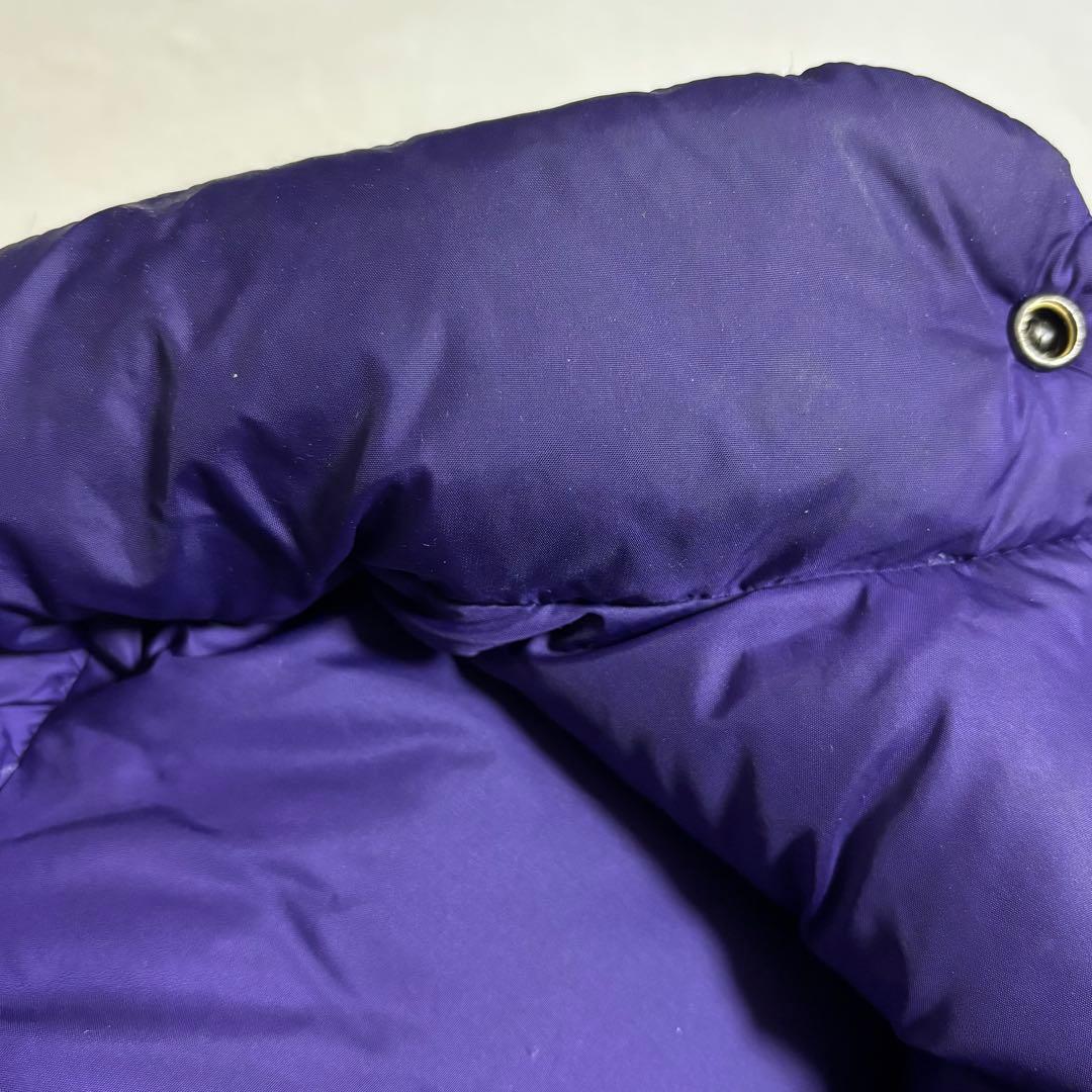 90s L.L.Bean ダウン ベスト M エルエルビーン パープル