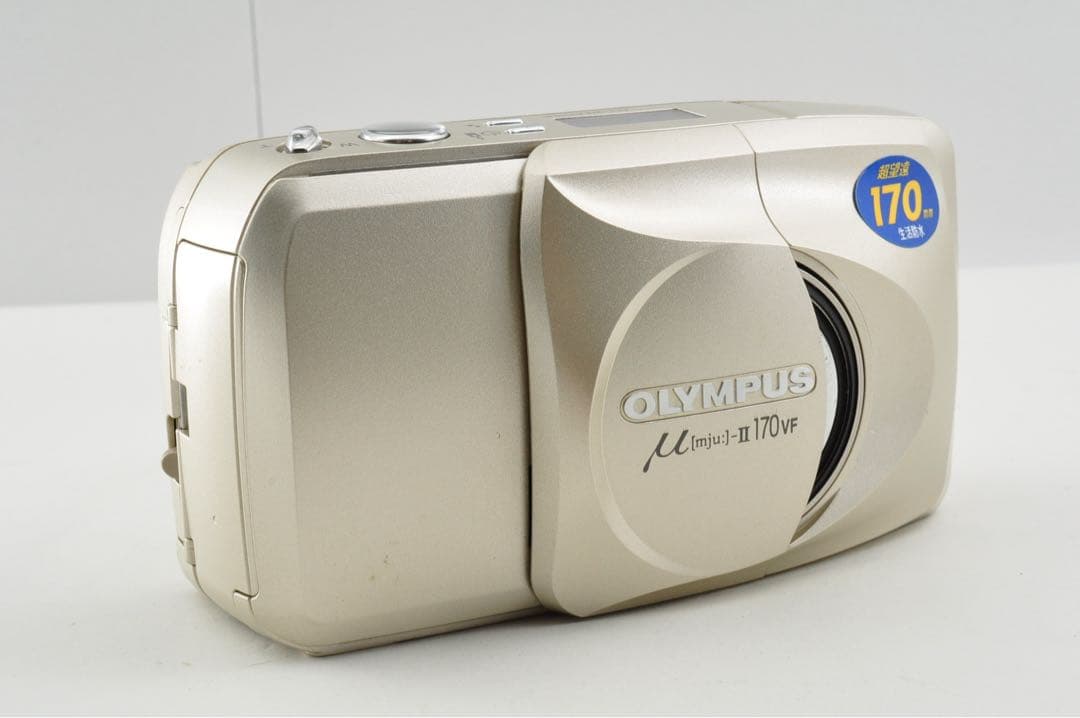 美品　OLYMPUS μ-ii mju 170 VF ミュー フィルムカメラ