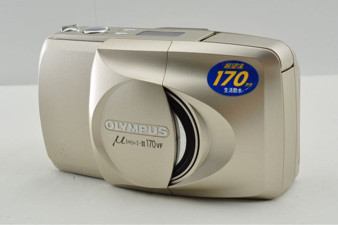 美品　OLYMPUS μ-ii mju 170 VF ミュー フィルムカメラ