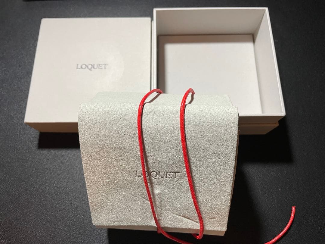 Loquet London 14Kゴールドチェーンネックレス箱付