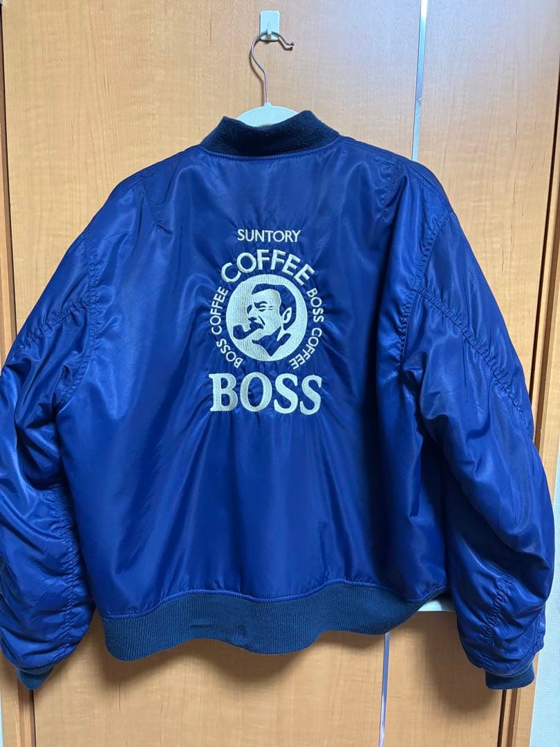《最終値下げ‼️》SUNTORY BOSS 初代 ボスジャン MA-1