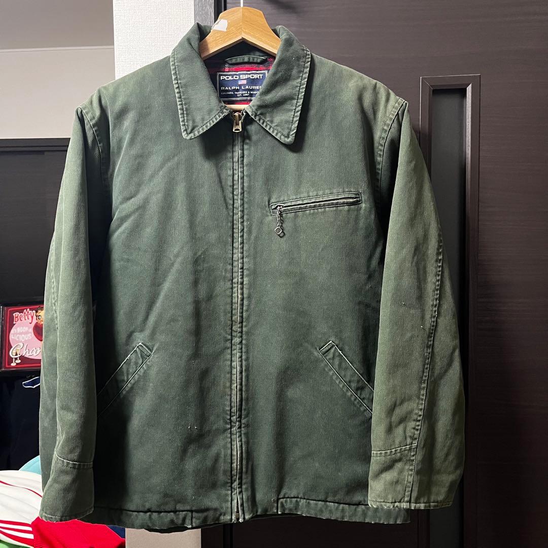 90-00s POLO SPORT Mサイズ ニュースボーイジャケット M